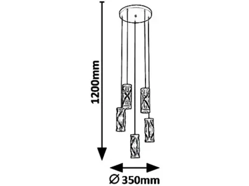 219082_5340 RABALUX  OBERON ROZMERY